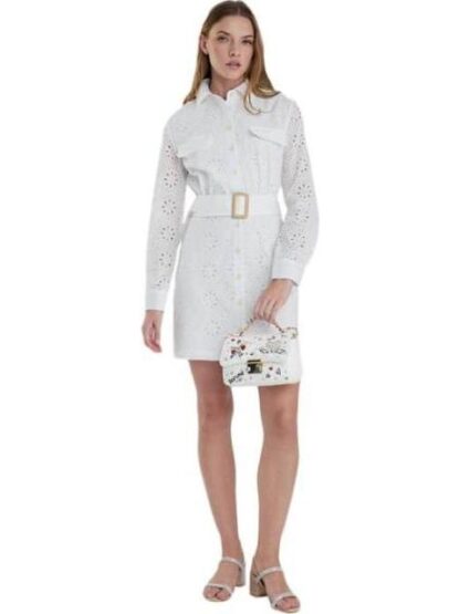 VESTIDO CAMISERO BLANCO HOLLY LAND - Image 6