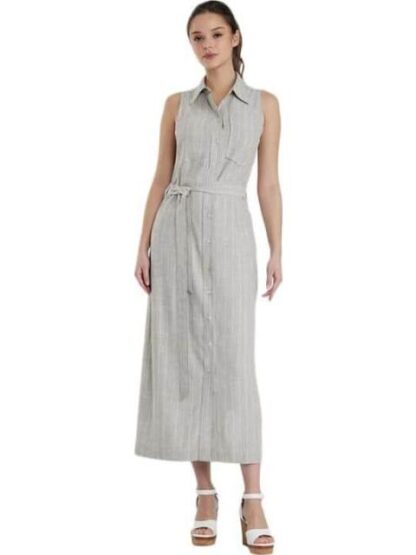 VESTIDO CAMISERO TAUPE HOLLY LAND