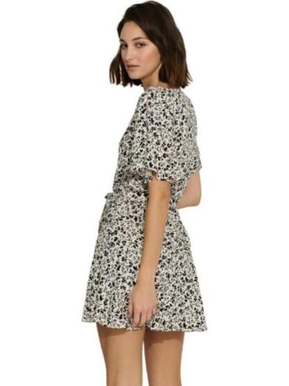 VESTIDO CON SHORT BLANCO/NEGRO HOLLY LAND - Image 2