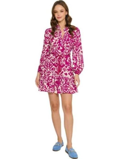 VESTIDO CORTO ESTAMPADO VIOLETA HOLLY LAND