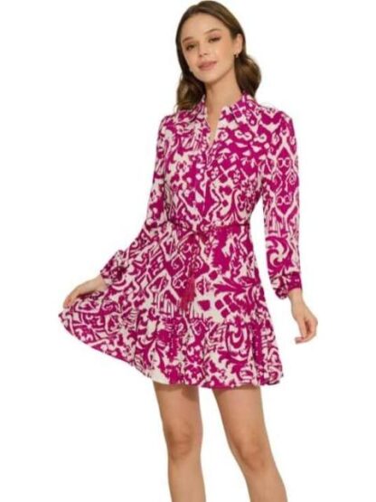 VESTIDO CORTO ESTAMPADO VIOLETA HOLLY LAND - Image 2