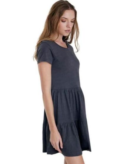 VESTIDO CORTO GRIS HOLLY LAND - Image 5