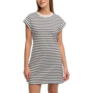 VESTIDO CORTO RAYAS AZUL MARINO HOLLY LAND