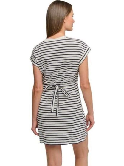 VESTIDO CORTO RAYAS AZUL MARINO HOLLY LAND - Image 6