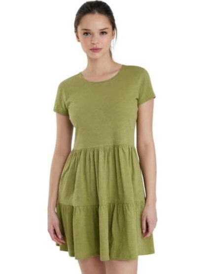 VESTIDO CORTO VERDE HOLLY LAND - Image 4