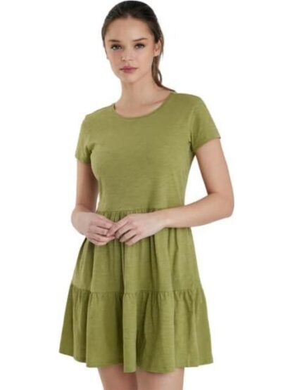 VESTIDO CORTO VERDE HOLLY LAND - Image 5