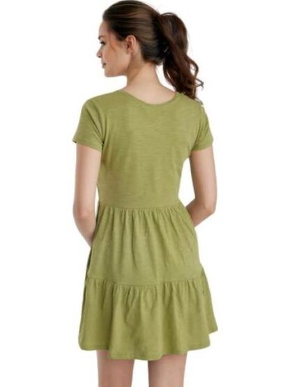 VESTIDO CORTO VERDE HOLLY LAND - Image 6