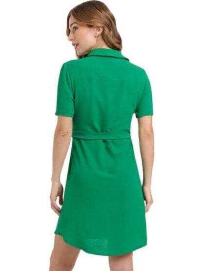 VESTIDO DAMA CONTEMPORANEA VERDE YAELI FASHION - Image 4