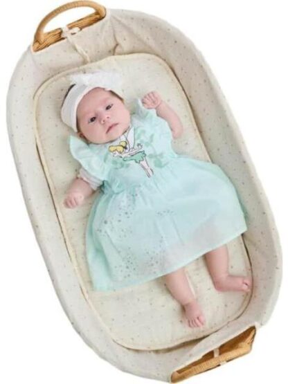 VESTIDO ESTAMPADO APLICACIONES AZUL MENTA DISNEY BABY - Image 3