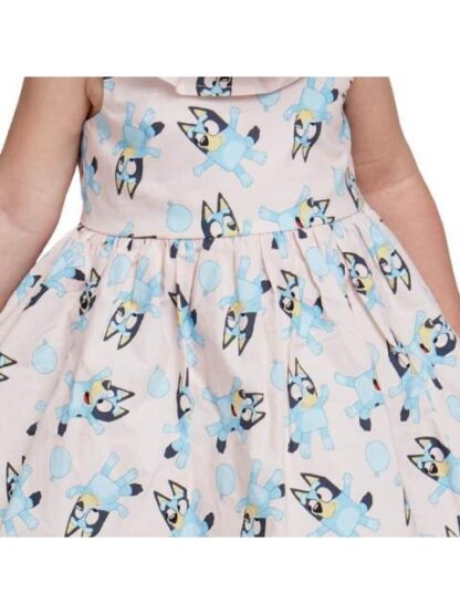 VESTIDO ESTAMPADO APLICACIONES ROSA BLUEY - Image 6