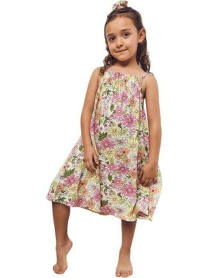 VESTIDO FLORES ROSA HOLLY LAND KIDS - Image 5