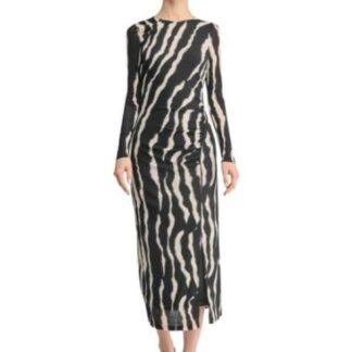 VESTIDO ESTAMPADO NEGRO HOLLY LAND