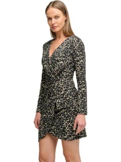 VESTIDO ESTAMPADO NEGRO HOLLY LAND - Image 3
