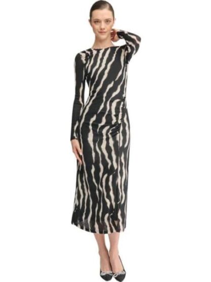VESTIDO ESTAMPADO NEGRO HOLLY LAND - Image 3