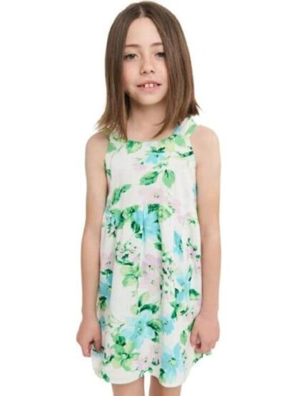 VESTIDO ESTAMPADO VERDE HOLLY LAND KIDS - Image 4