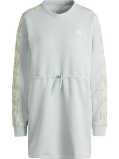 VESTIDO FLORAL VERDE ADIDAS