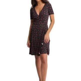VESTIDO FLORES NEGRO HOLLY LAND