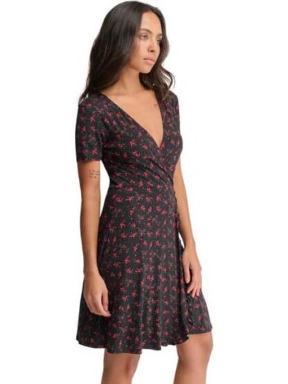VESTIDO FLORES NEGRO HOLLY LAND - Image 3