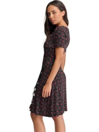 VESTIDO FLORES NEGRO HOLLY LAND - Image 4
