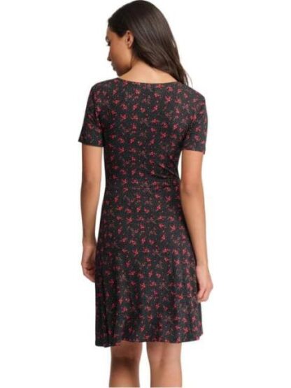 VESTIDO FLORES NEGRO HOLLY LAND - Image 5
