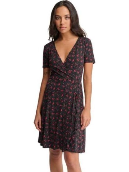 VESTIDO FLORES NEGRO HOLLY LAND - Image 8