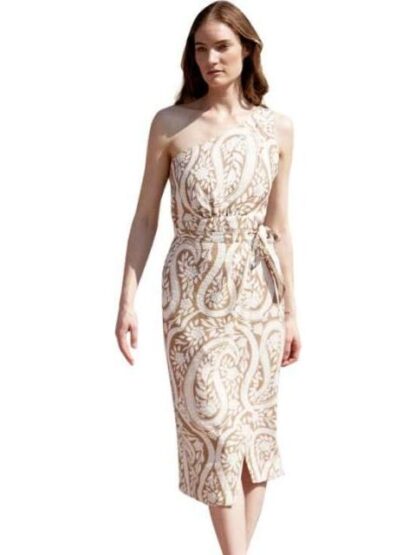 VESTIDO LARGO ASIMETRICO CAFE HOLLY LAND - Image 3