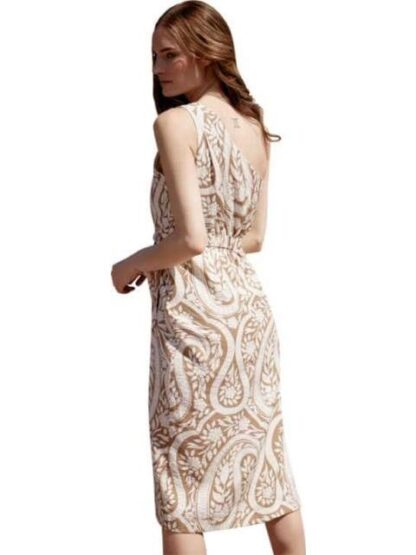 VESTIDO LARGO ASIMETRICO CAFE HOLLY LAND - Image 5