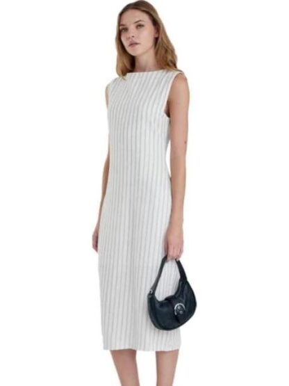 VESTIDO LARGO DE LINO BEIGE/HUESO HOLLY LAND - Image 3