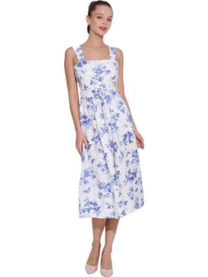 VESTIDO LARGO DE LINO BLANCO HOLLY LAND - Image 2