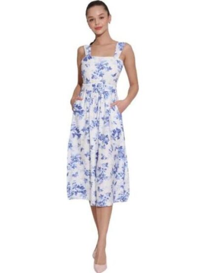 VESTIDO LARGO DE LINO BLANCO HOLLY LAND - Image 4
