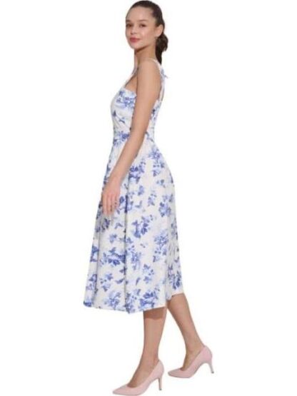 VESTIDO LARGO DE LINO BLANCO HOLLY LAND - Image 5
