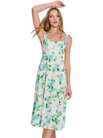 VESTIDO LARGO DE LINO FLOREADO HOLLY LAND - Image 3