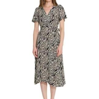 VESTIDO LARGO ESTAMPADO ANIMAL PRINT HOLLY LAND