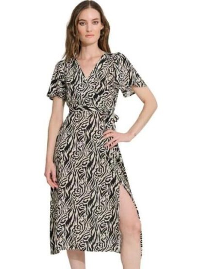 VESTIDO LARGO ESTAMPADO ANIMAL PRINT HOLLY LAND - Image 2