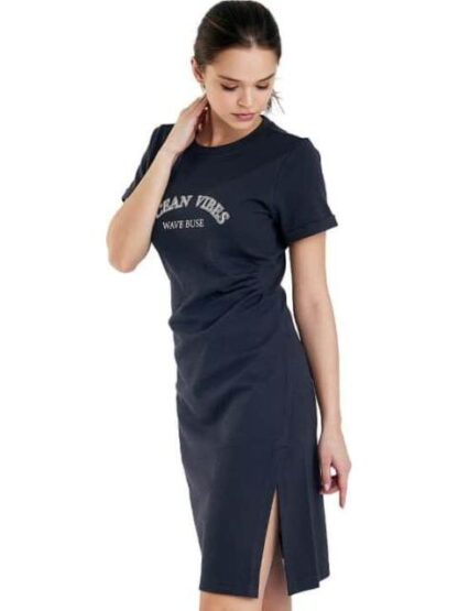 VESTIDO LARGO GRIS HOLLY LAND - Image 3