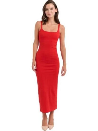 VESTIDO LARGO ROJO HOLLY LAND