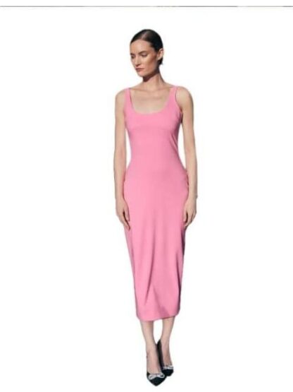 VESTIDO LARGO ROSA HOLLY LAND