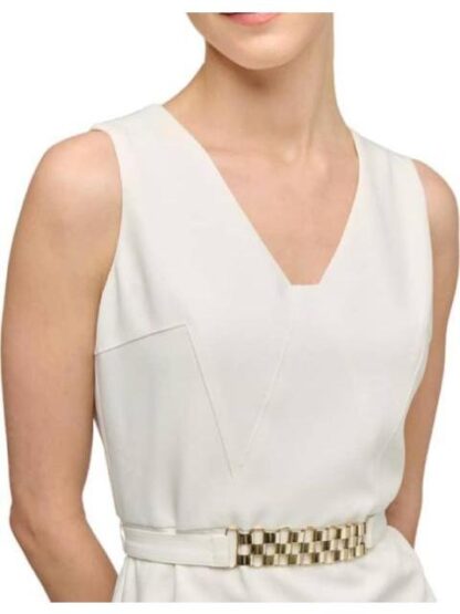 VESTIDO LISO BLANCO HOLLY LAND - Image 4