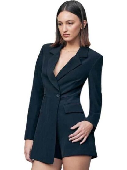 VESTIDO LISO NEGRO HOLLY LAND - Image 2