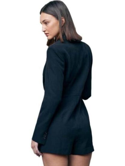 VESTIDO LISO NEGRO HOLLY LAND - Image 3