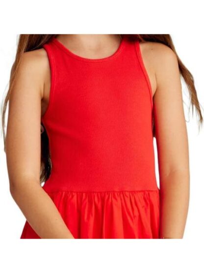 VESTIDO MANGAS GLOBO ROJO HOLLY LAND KIDS - Image 5