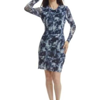 VESTIDO MESH MANGA LARGA NEGRO HOLLY LAND