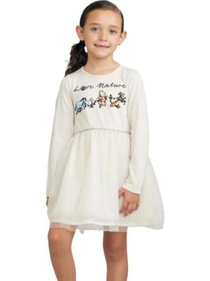 VESTIDO NIÑA BEIGE WINNIE THE POOH - Image 3