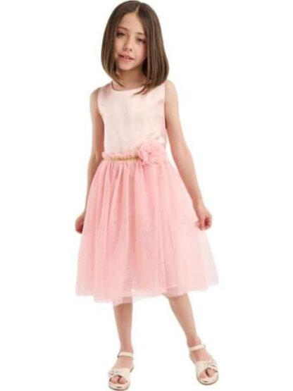 VESTIDO PLISADO ROSA HOLLY LAND KIDS