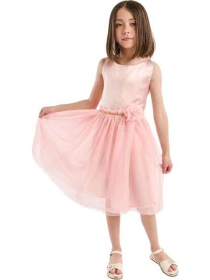 VESTIDO PLISADO ROSA HOLLY LAND KIDS - Image 2