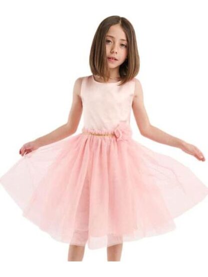 VESTIDO PLISADO ROSA HOLLY LAND KIDS - Image 4