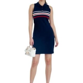 VESTIDO RAYAS AZUL MARINO HOLLY LAND