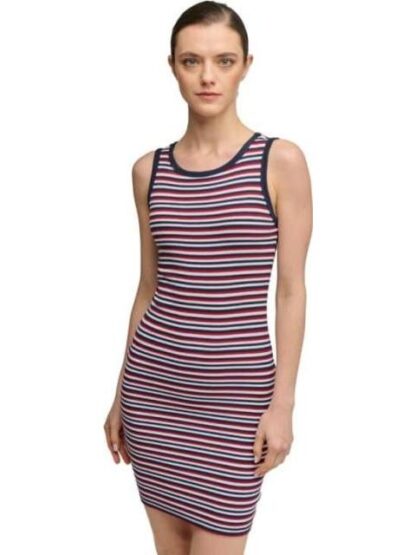 VESTIDO RAYAS AZUL MARINO HOLLY LAND - Image 2
