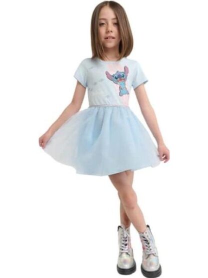 VESTIDO STITCH AZUL DISNEY - Image 2
