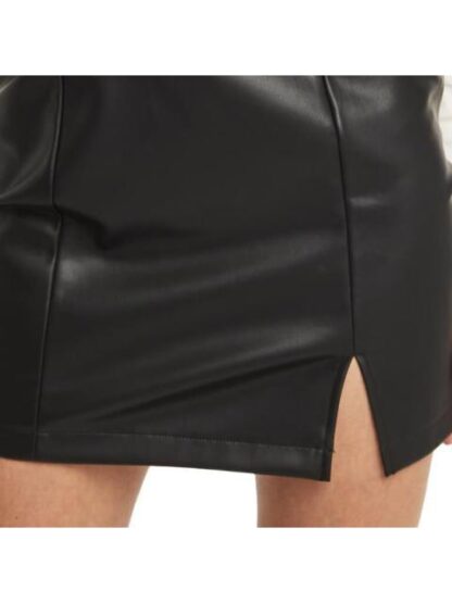VESTIDO EFECTO PIEL NEGRO HOLLY LAND - Image 6